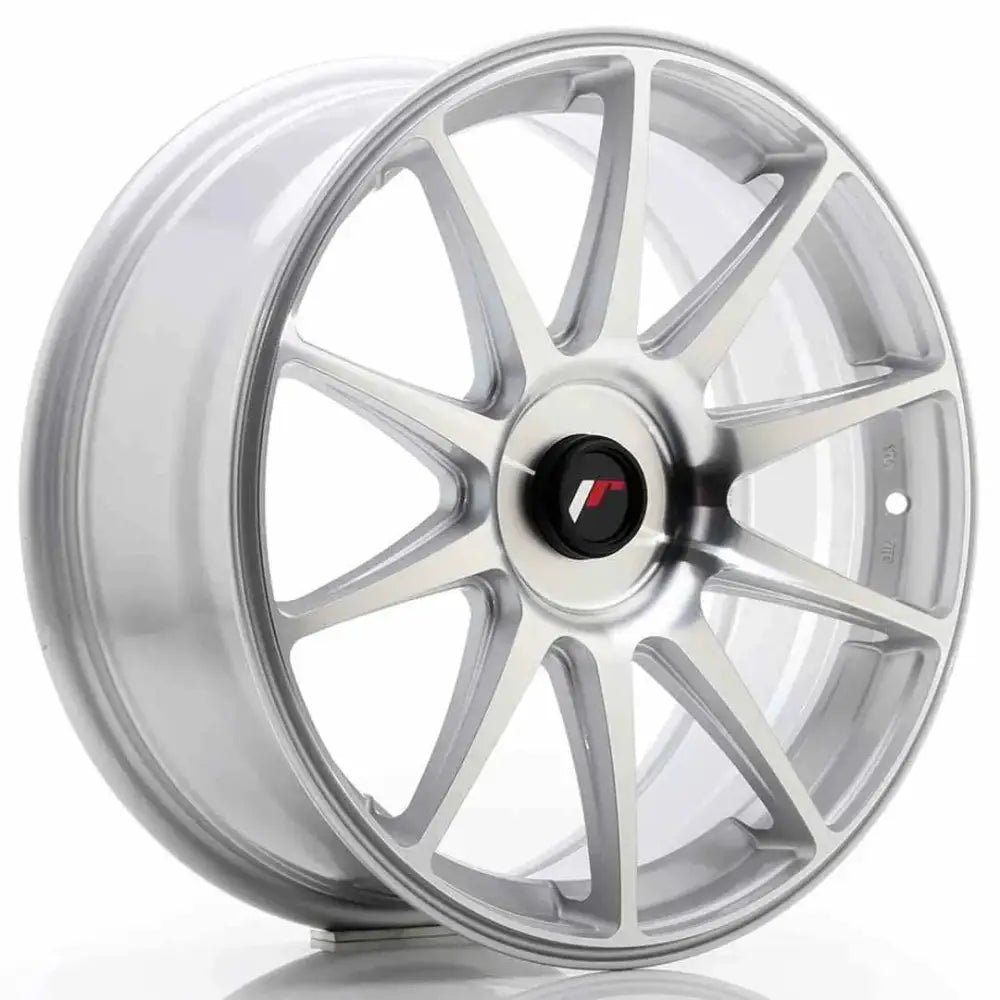 Felg Japan Racing Jr11 18x7,5 Et35-40 Blank Sølv Mach - 1