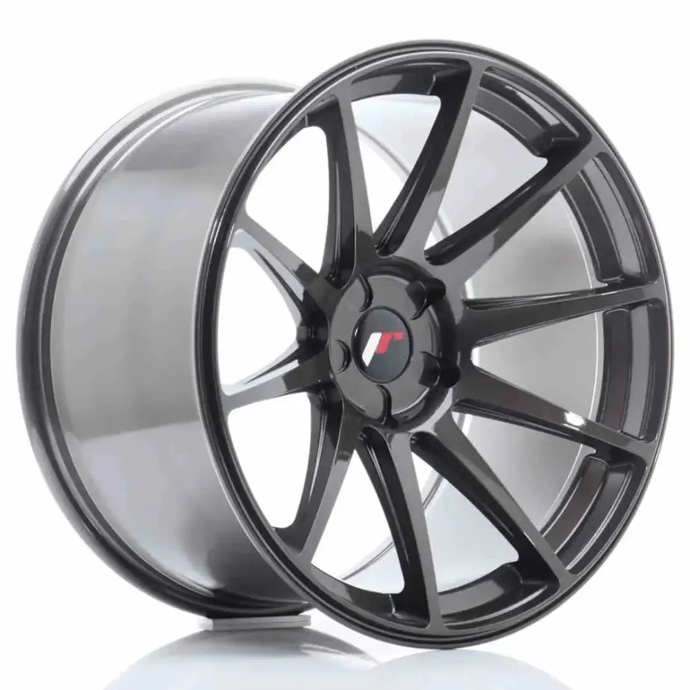 Felg Japan Racing Jr11 19x11 Et15-25 5h Blank Hyper Gray - 1