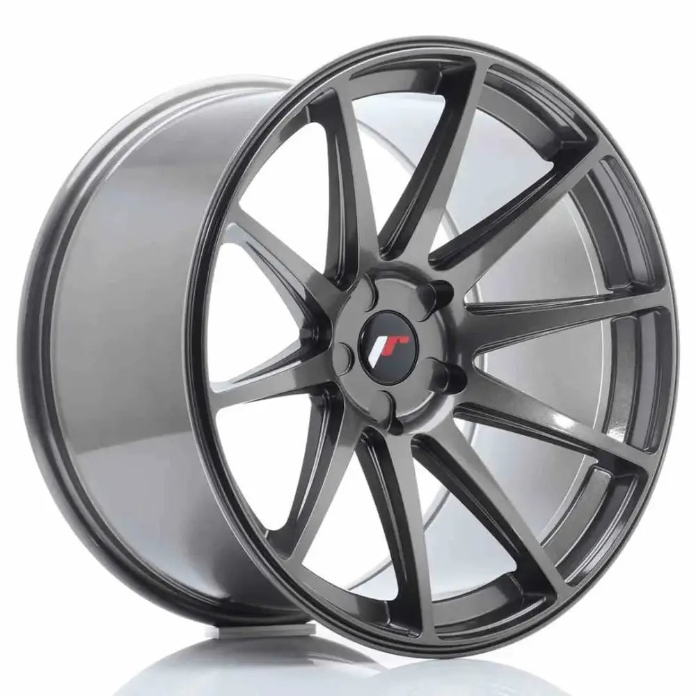 Felg Japan Racing Jr11 20x11 Et20-30 5h Blank Hyper Gray - 1