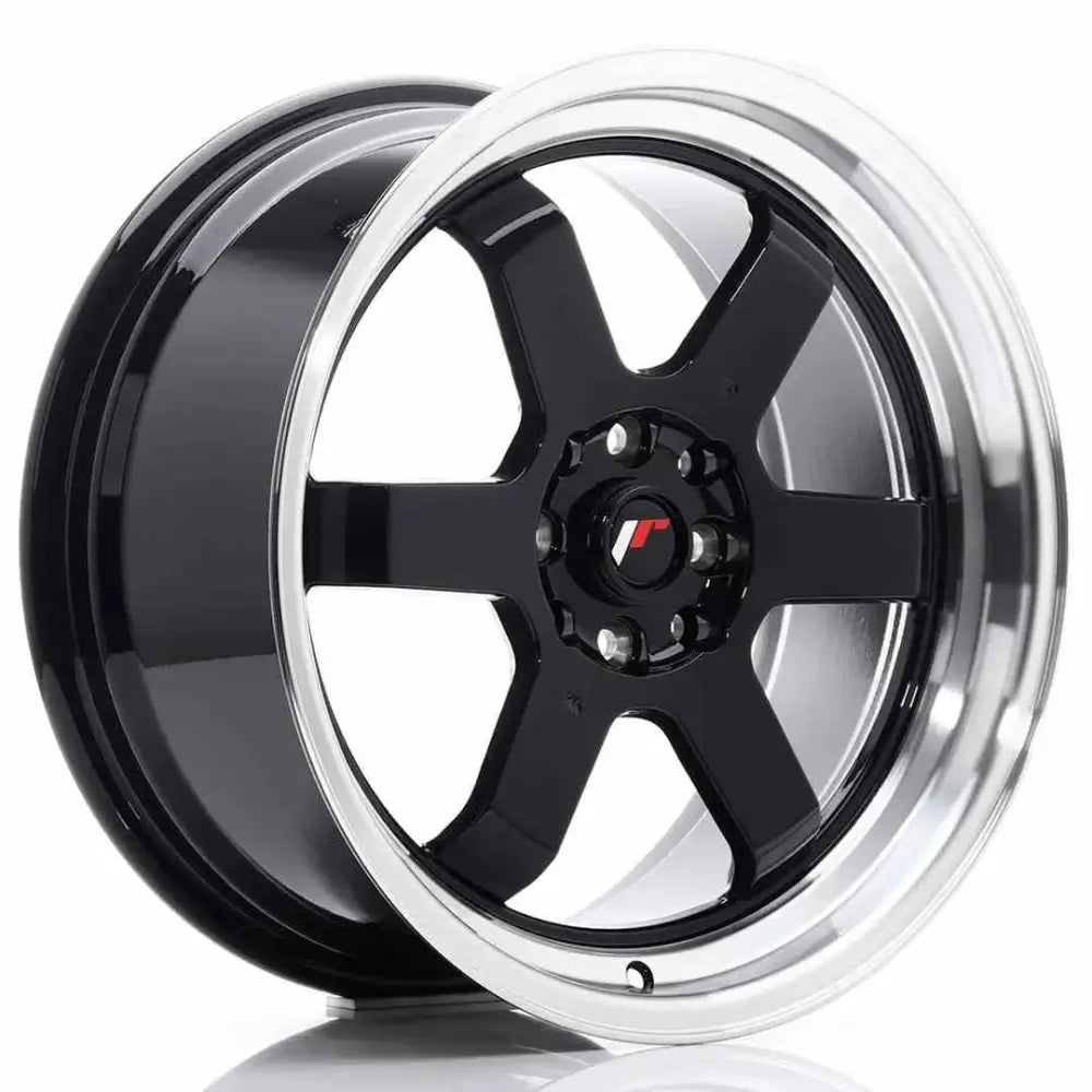 Felg Japan Racing Jr12 17x8 Et33 5x100/114 Gloss Black - 1