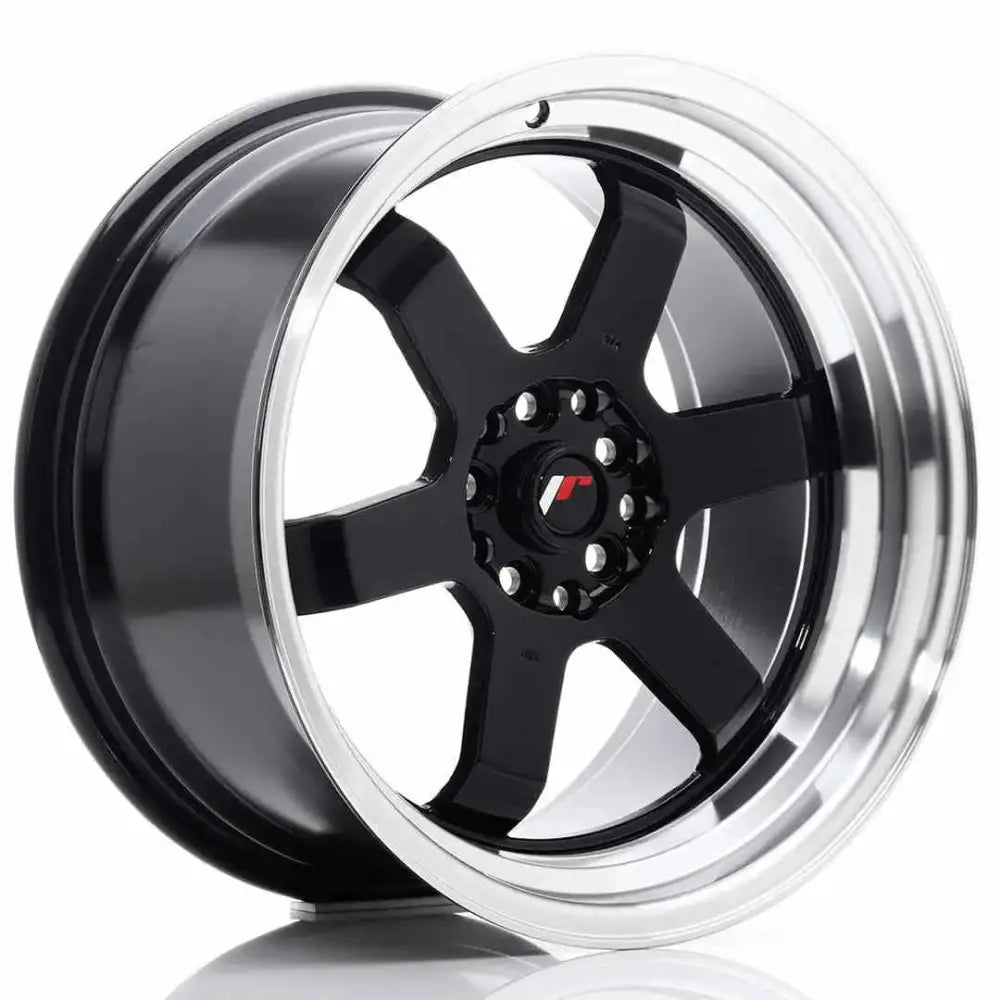 Felg Japan Racing Jr12 17x9 Et25 4x100/114 Gloss Black - 1