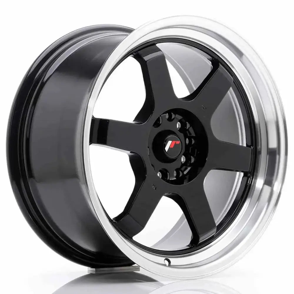 Felg Japan Racing Jr12 18x9 Et25 5x114/120 Gloss Black - 1