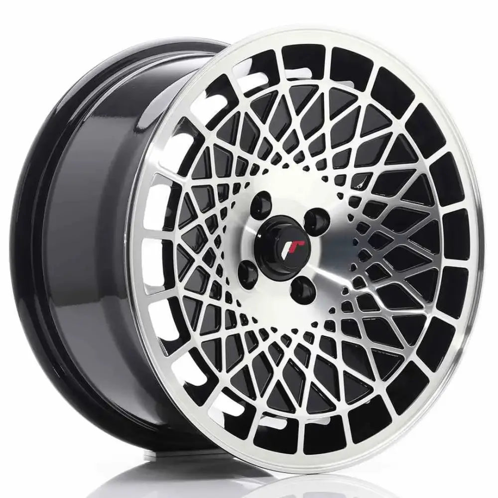 Felg Japan Racing Jr14 16x8 Et15 4x100 Black Machined - 1