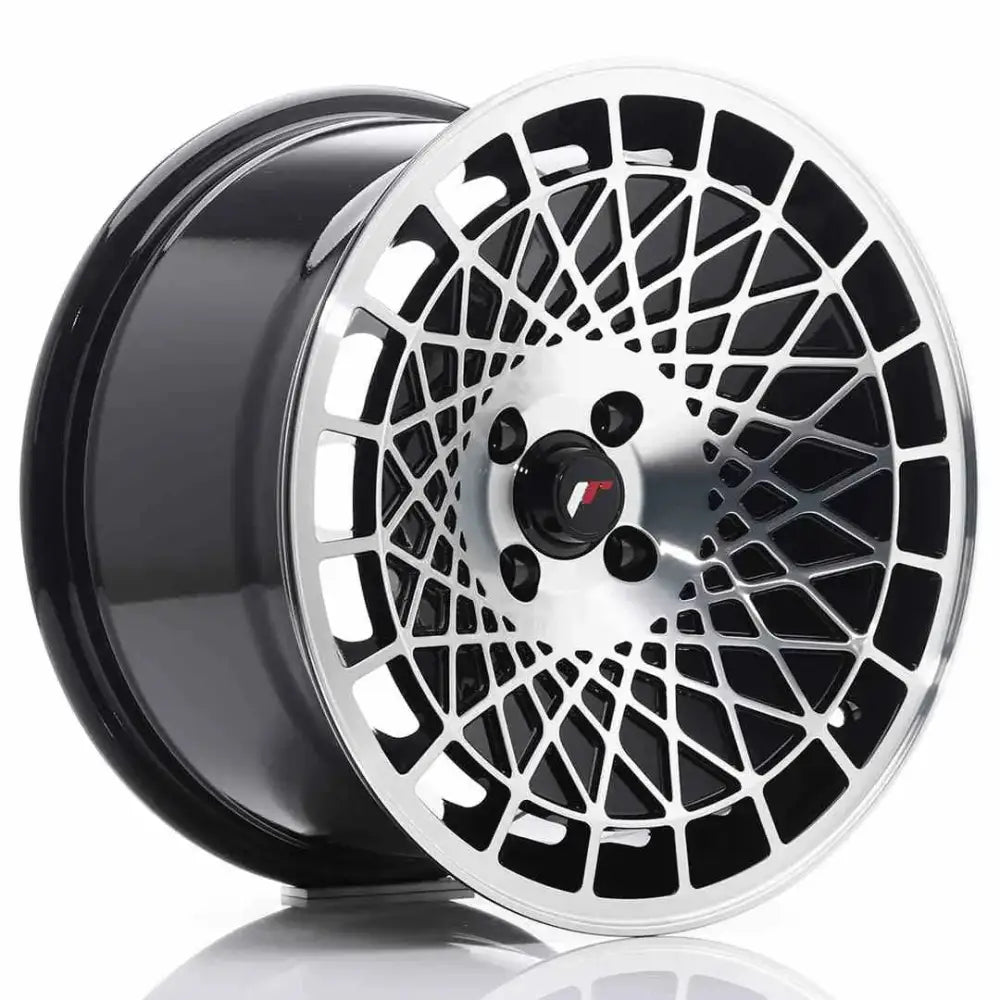 Felg Japan Racing Jr14 16x9 Et10 4x100 Black Machined - 1