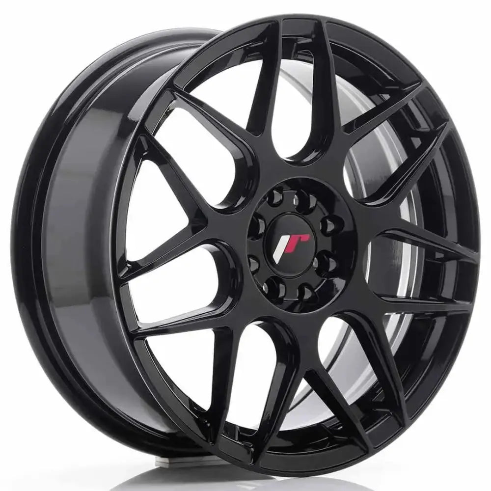 Felg Japan Racing Jr18 17x7 Et40 4x100/108 Glossy Black - 1