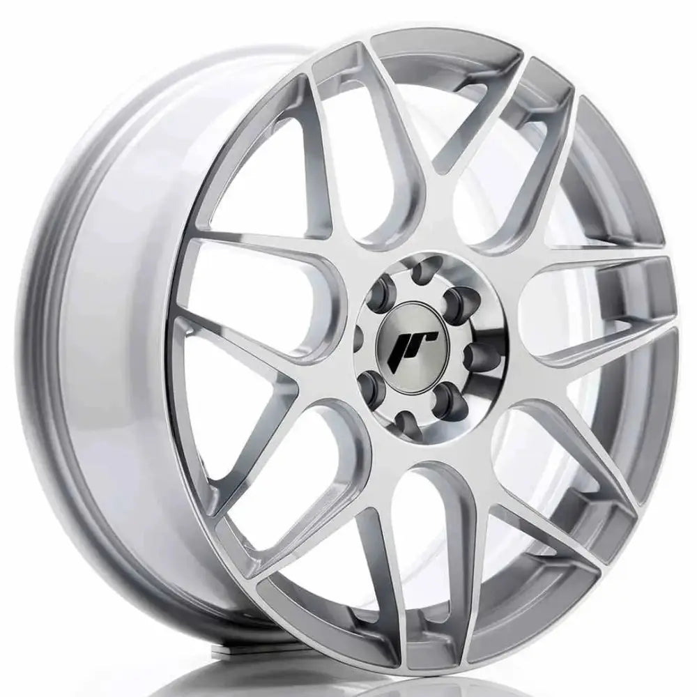 Felg Japan Racing Jr18 17x7 Et40 4x100/114 Sølv Mach - 1