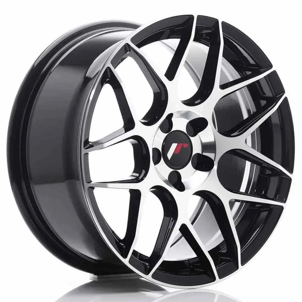 Felg Japan Racing Jr18 17x8 Et35 5h Blank Black Machine - 1