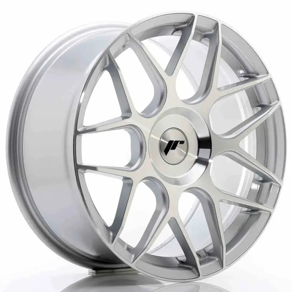 Felg Japan Racing Jr18 18x8,5 Et25-45 Blank Silver Machined Face - 1