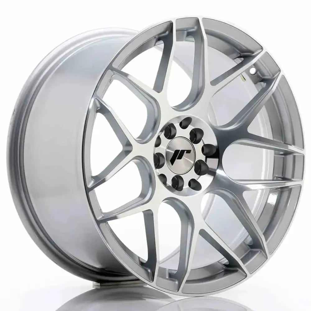 Felg Japan Racing Jr18 18x9,5 Et35 5x100/120 Sølv Mac - 1