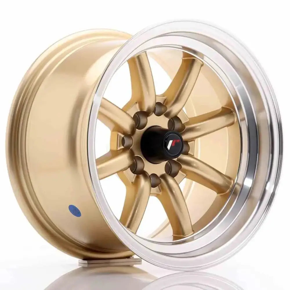 Felg Japan Racing Jr19 14x8 Et-13 4x100/114 Gold - 1