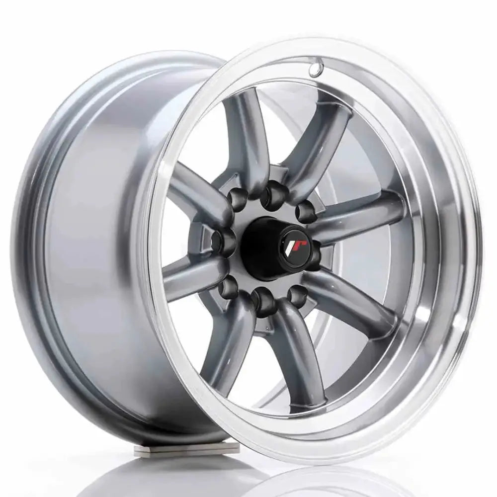 Felg Japan Racing Jr19 14x8 Et-13 4x100/114 Gun Metal - 1