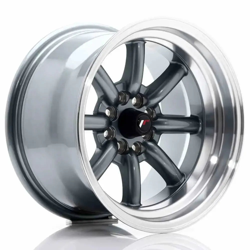 Felg Japan Racing Jr19 15x9 Et-13 4x100/114 Gun Metal - 1