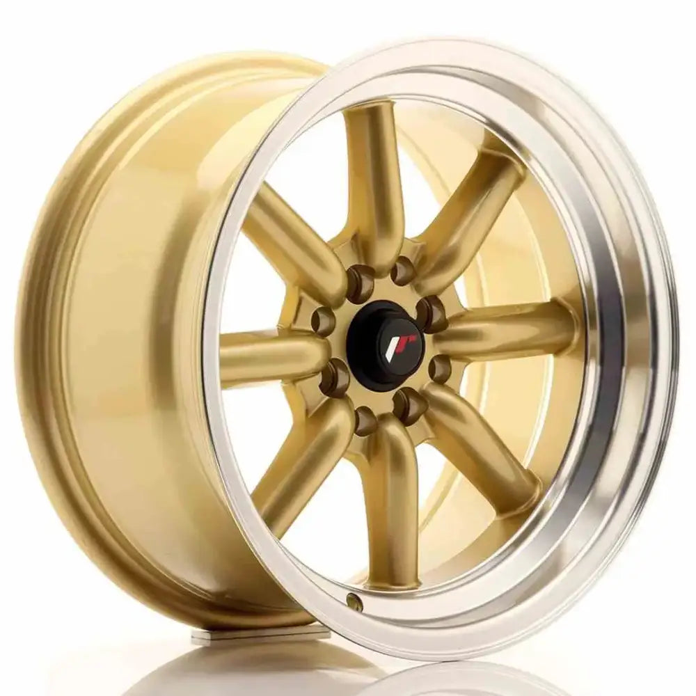 Felg Japan Racing Jr19 16x8 Et0 4x100/114 Gold - 1