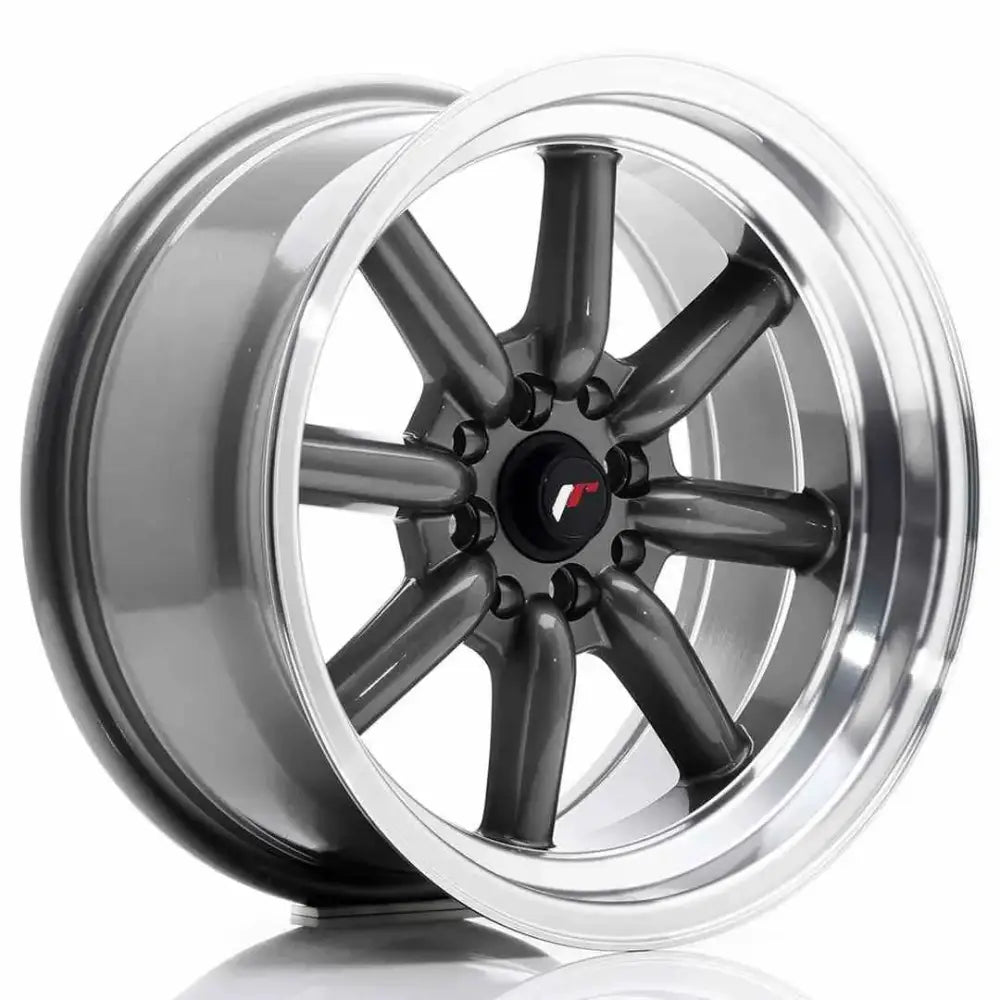 Felg Japan Racing Jr19 16x8 Et0 4x100/114 Gun Metal - 1