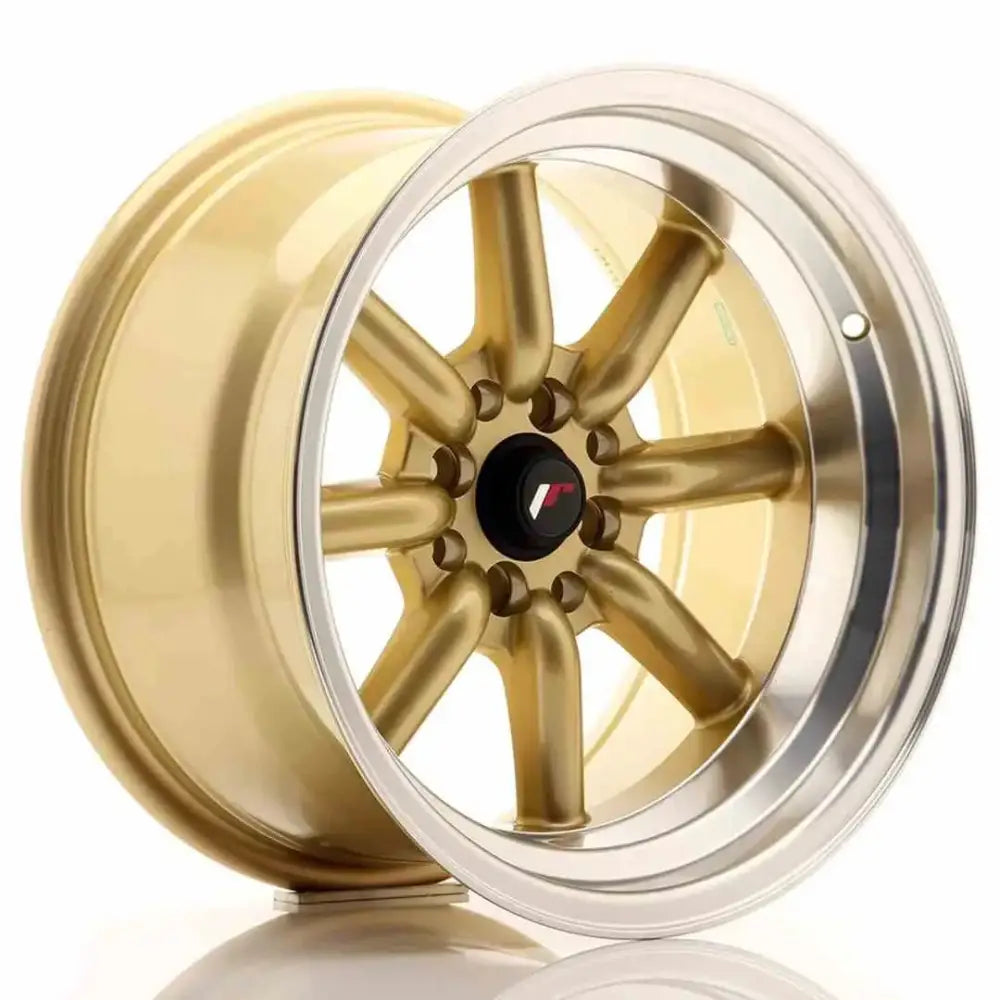 Felg Japan Racing Jr19 16x9 Et-15 4x100/114 Gold - 1