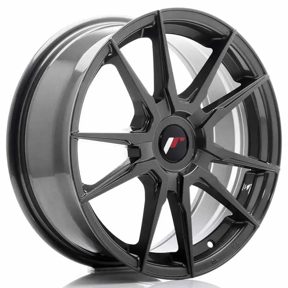 Felg Japan Racing Jr21 17x7 Et25-40 Blank Hyper Gray - 1