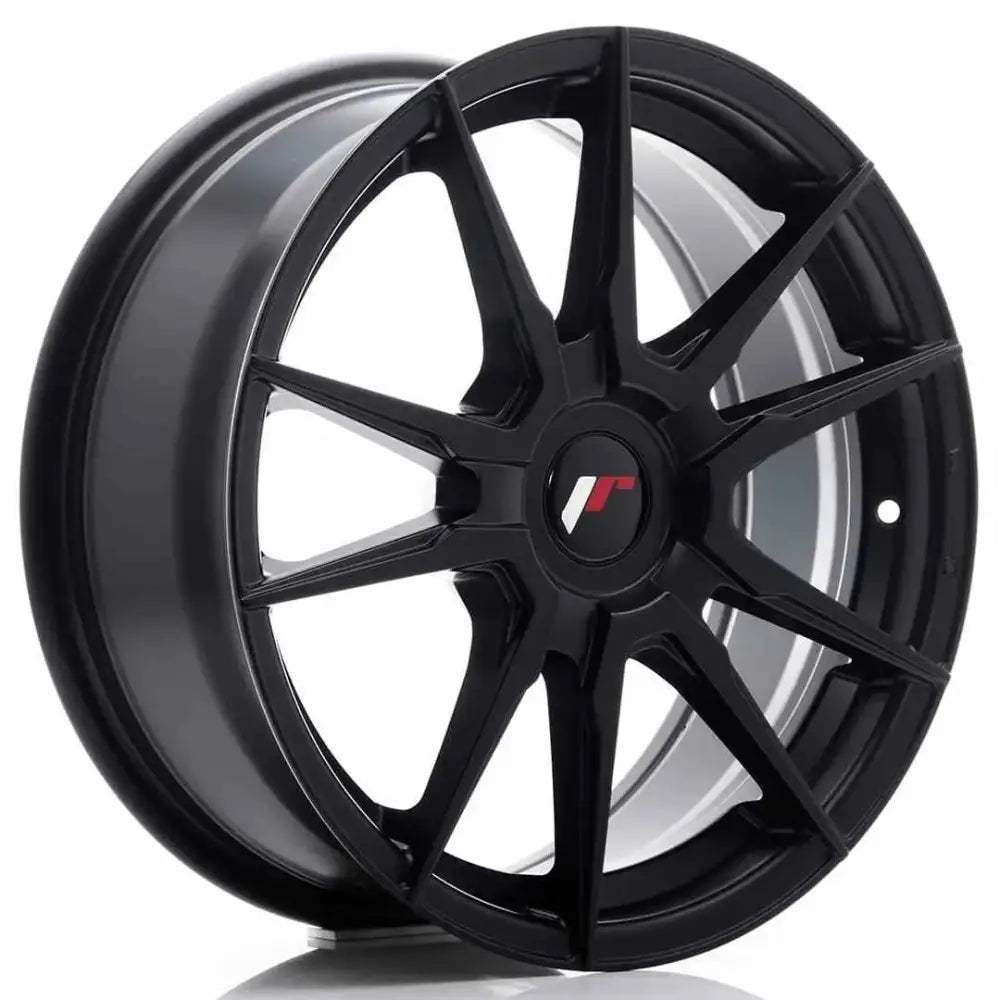 Felg Japan Racing Jr21 17x7 Et25-40 Blank Matt Black - 1