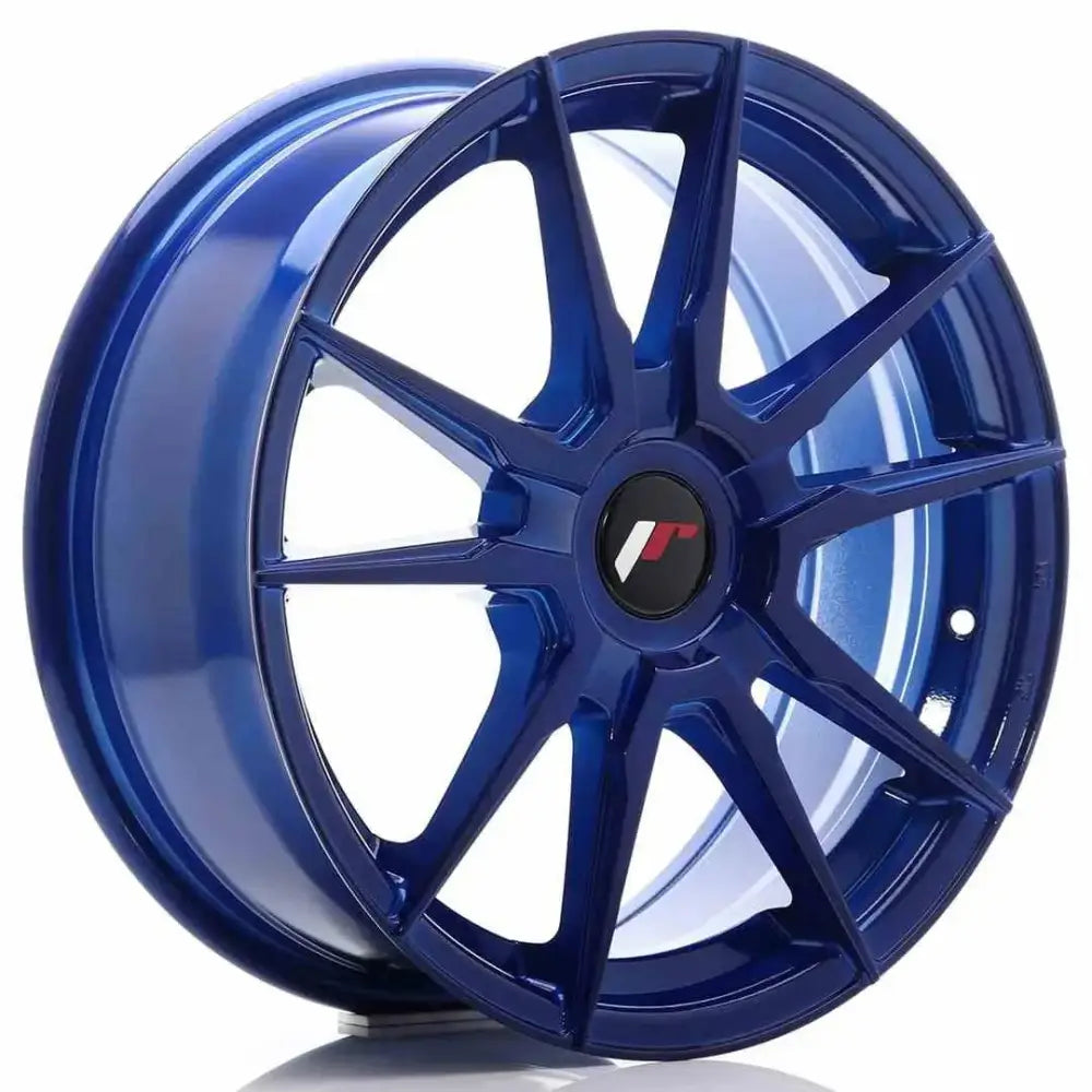 Felg Japan Racing Jr21 17x7 Et25-40 Blank Platinum Blue - 1