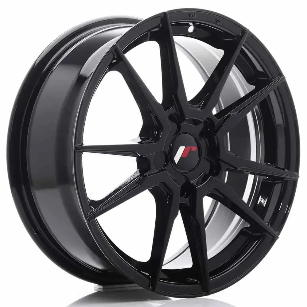 Felg Japan Racing Jr21 17x7 Et35-40 5h Blank Gloss Black - 1