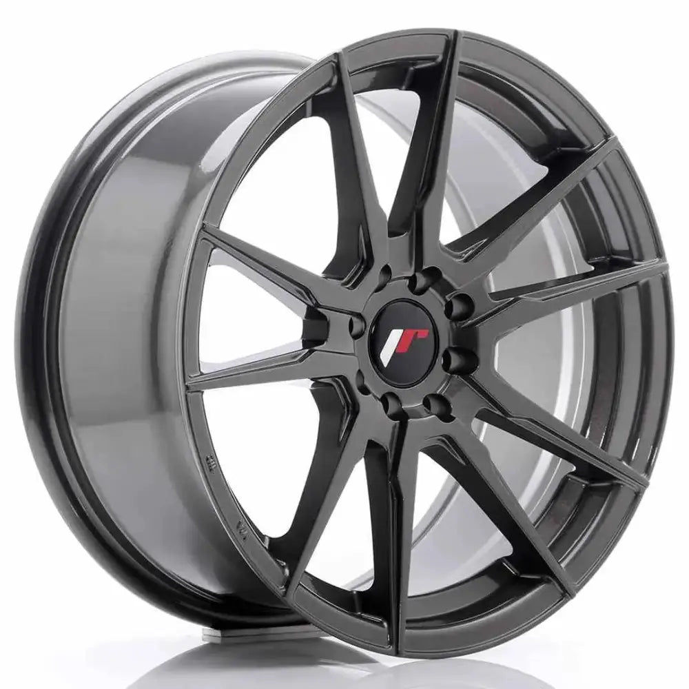 Felg Japan Racing Jr21 17x8 Et25 4x100/108 Hyper Gray - 1