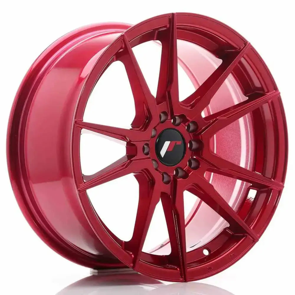 Felg Japan Racing Jr21 17x8 Et35 5x100/114 Platinum Red - 1