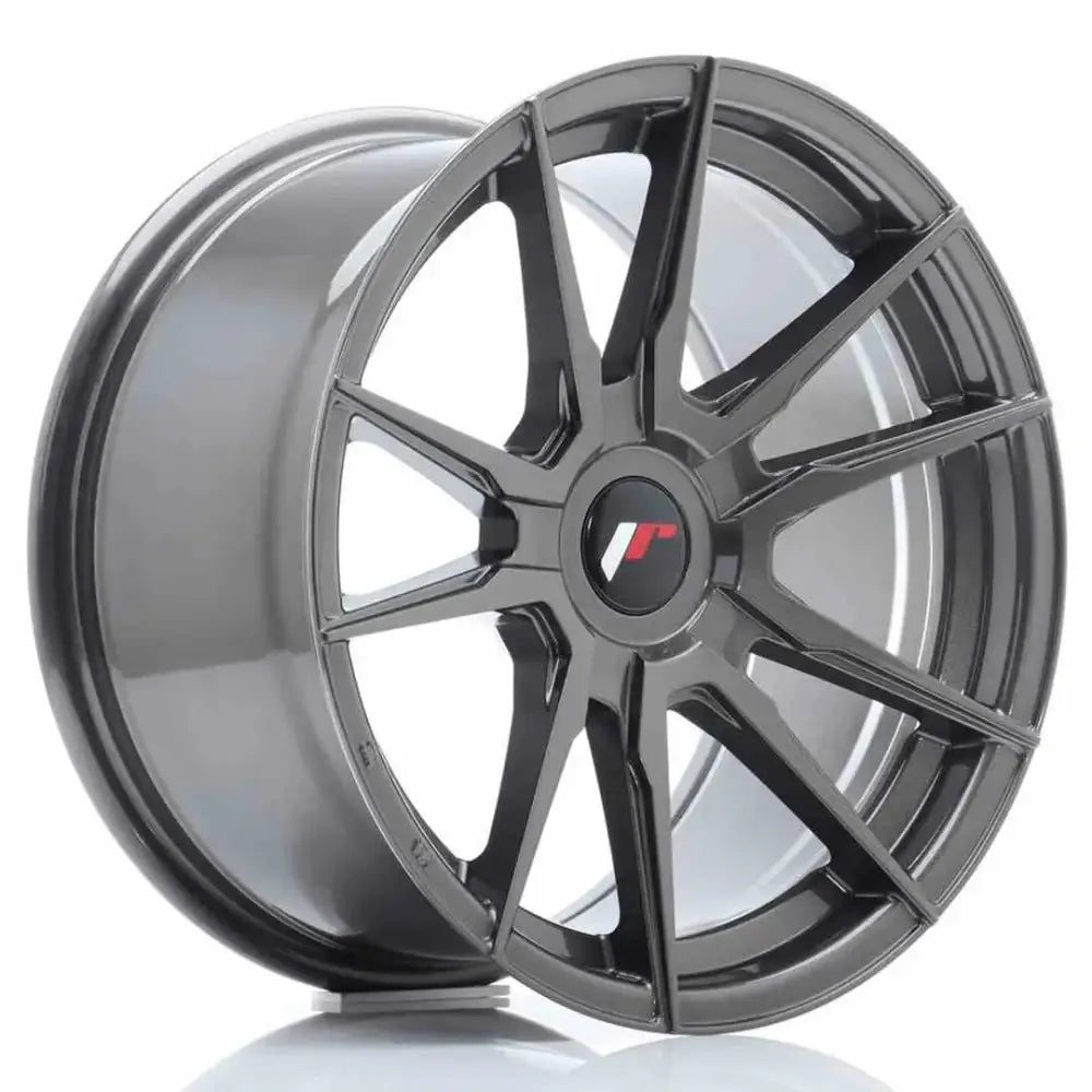 Felg Japan Racing Jr21 17x9 Et25-35 Blank Hyper Gray - 1