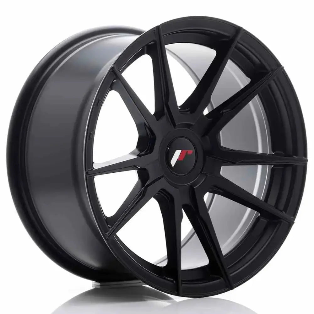 Felg Japan Racing Jr21 17x9 Et25-35 Blank Matt Black - 1