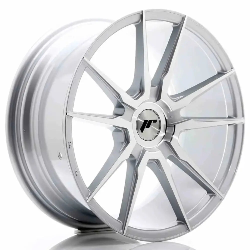 Felg Japan Racing Jr21 18x8,5 Et20-30 Blank Sølv Mach - 1