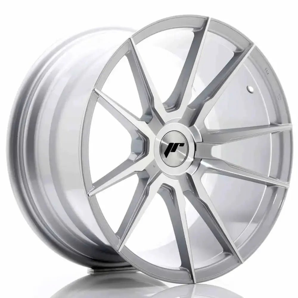 Felg Japan Racing Jr21 18x9,5 Et20-40 Blank Sølv Mach - 1