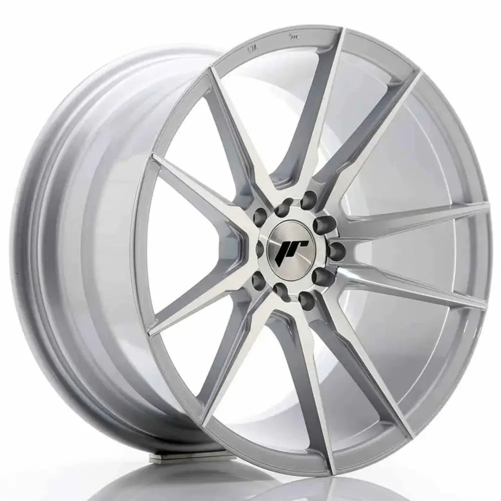 Felg Japan Racing Jr21 18x9,5 Et35 5x100/120 Sølv Mac - 1