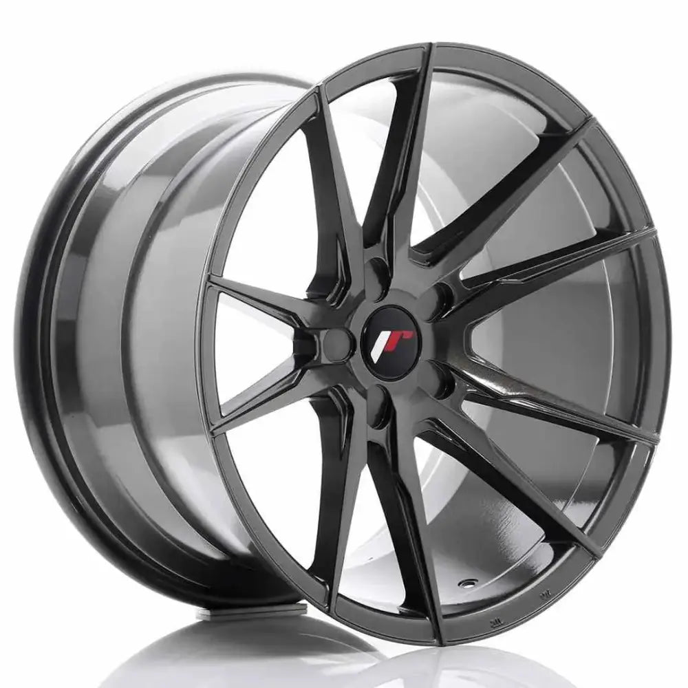 Felg Japan Racing Jr21 19x11 Et15-30 5h Blank Hyper Gray - 1