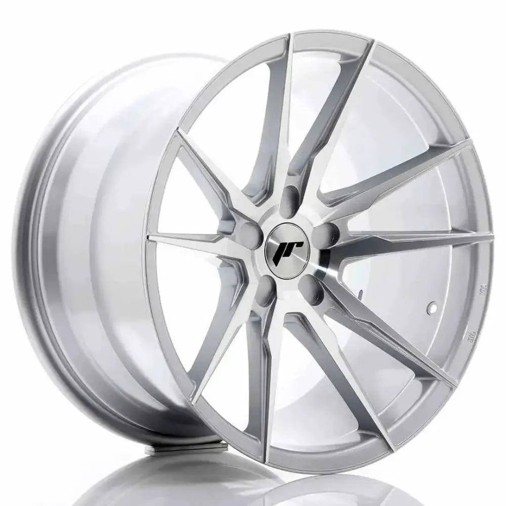 Felg Japan Racing Jr21 19x11 Et15-30 5h Blank Sølv Ma - 1