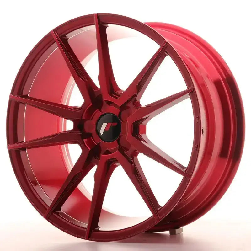 Felg Japan Racing Jr21 19x8,5 Et35-43 5h Blank Platinum Red - 1