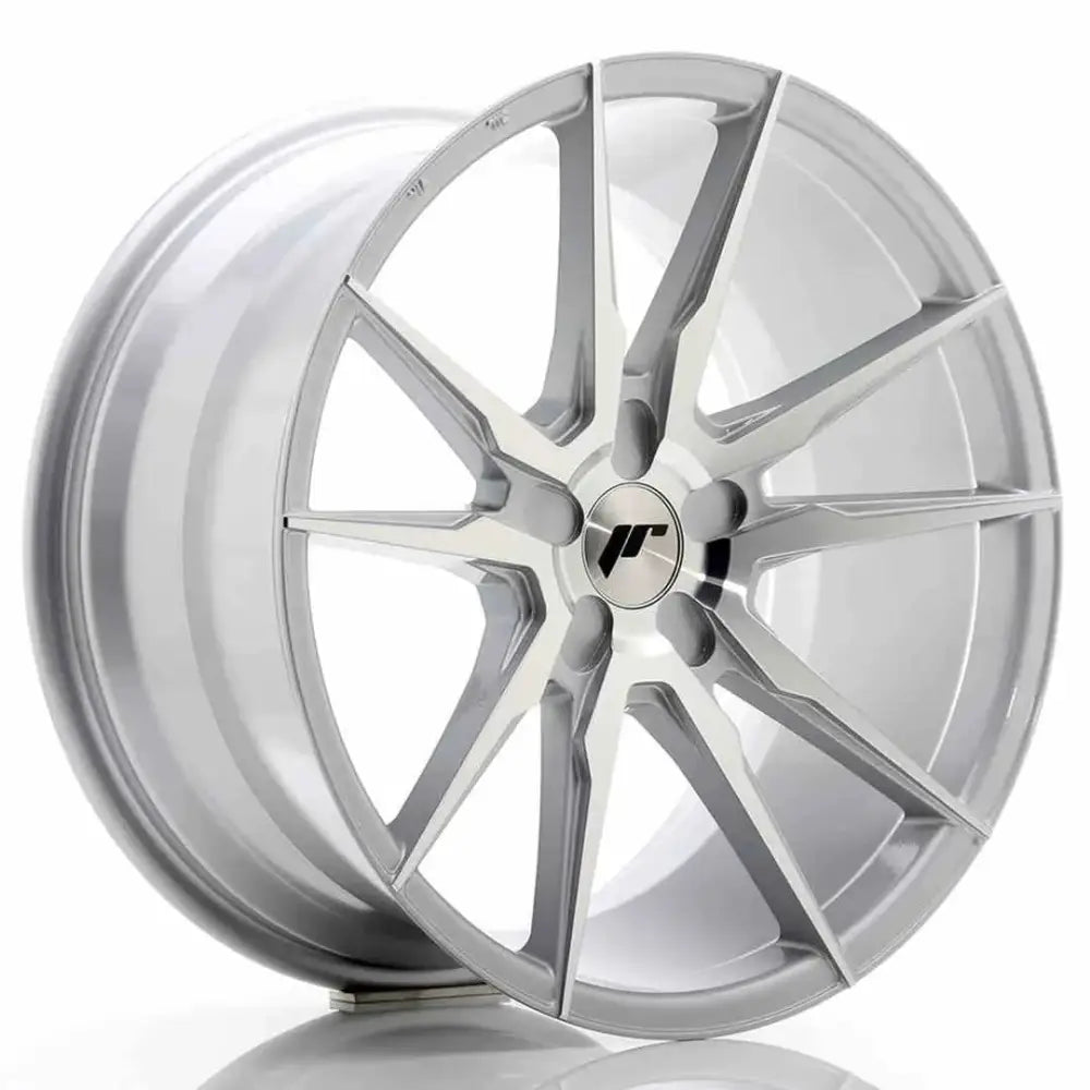 Felg Japan Racing Jr21 19x9,5 Et20-40 5h Blank Sølv m - 1