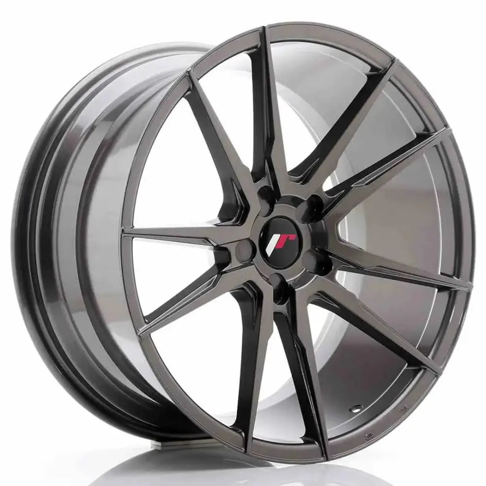 Felg Japan Racing Jr21 20x10 Et20-40 5h Blank Hyper Gray - 1