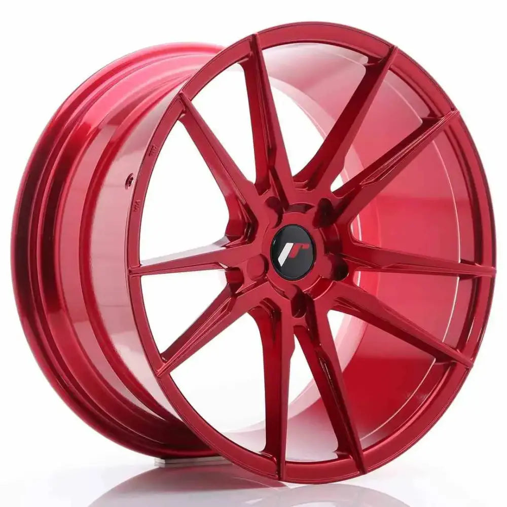 Felg Japan Racing Jr21 20x10 Et20-40 5h Blank Platinum Red - 1