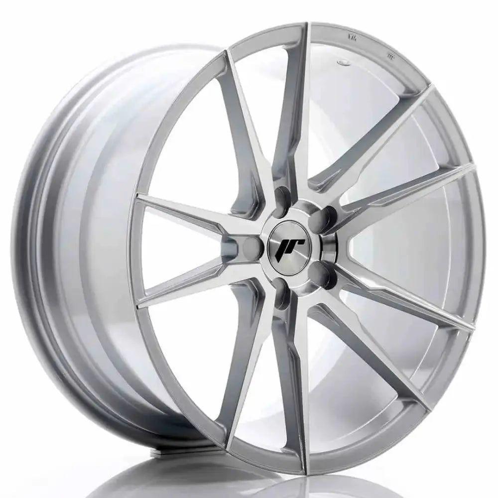 Felg Japan Racing Jr21 20x10 Et20-40 5h Blank Sølv m - 1