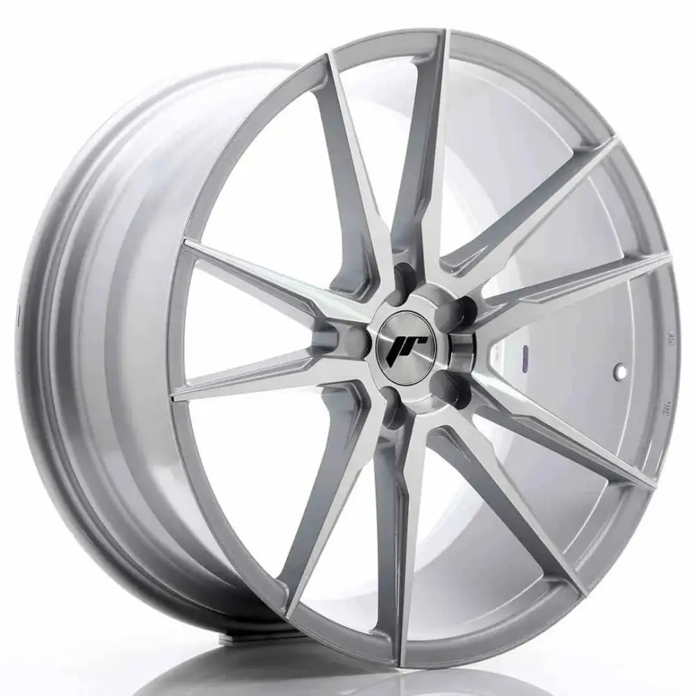 Felg Japan Racing Jr21 21x10 Et15-45 5h Blank Sølv m - 1