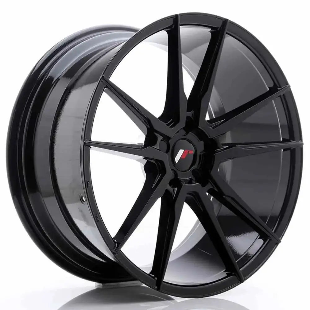 Felg Japan Racing Jr21 21x10 Et15-48 5h Blank Glossy Black - 1