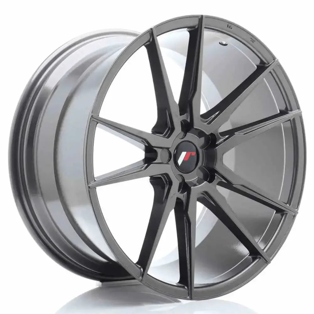 Felg Japan Racing Jr21 21x11 Et15-55 5h Blank Hyper Gray - 1