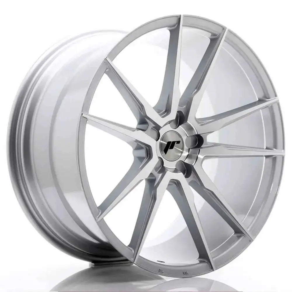 Felg Japan Racing Jr21 21x11 Et15-55 5h Blank Sølv m - 1