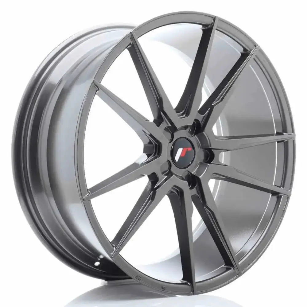 Felg Japan Racing Jr21 22x9 Et30-45 5h Blank Hyper Gray - 1