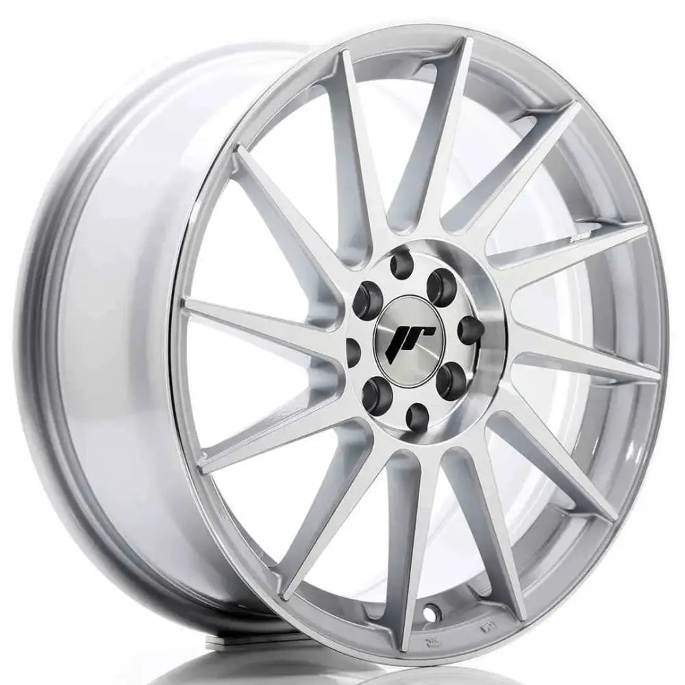 Felg Japan Racing Jr22 17x7 Et35 5x100/114 Sølv Mach - 1