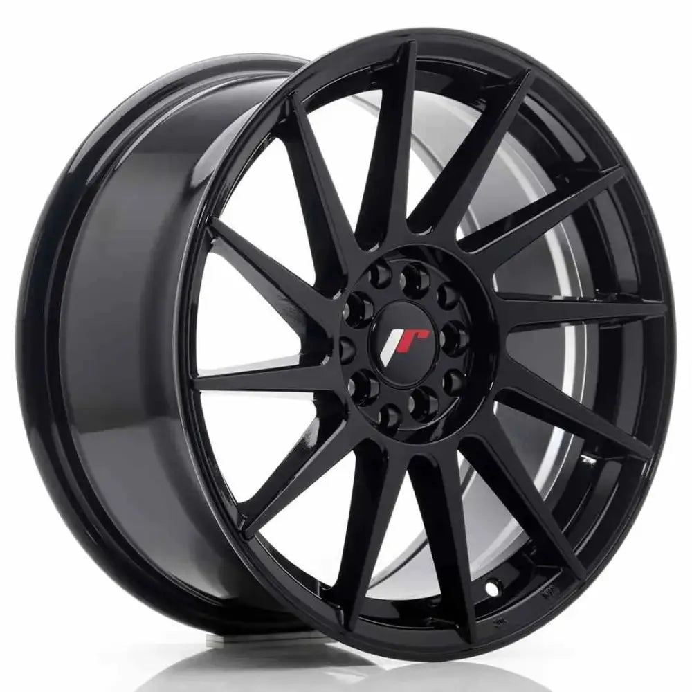 Felg Japan Racing Jr22 17x8 Et35 5x100/114 Glossy Black - 1