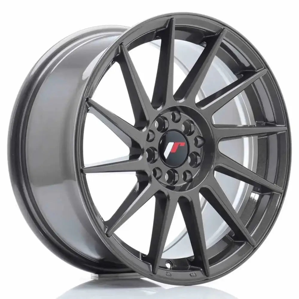 Felg Japan Racing Jr22 17x8 Et35 5x100/114 Hyper Gray - 1