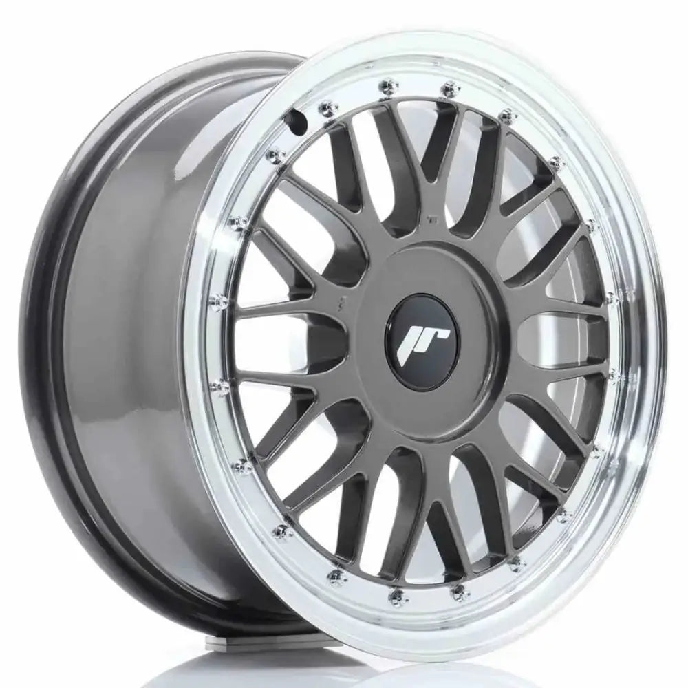 Felg Japan Racing Jr23 16x7 Et20-45 Blank Hyper Gray W/machined Lip - 1