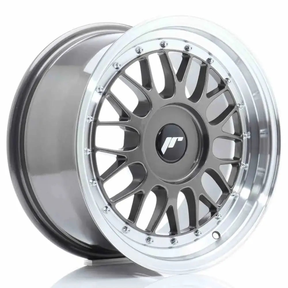 Felg Japan Racing Jr23 16x8 Et20-45 Blank Hyper Gray W/machined Lip - 1