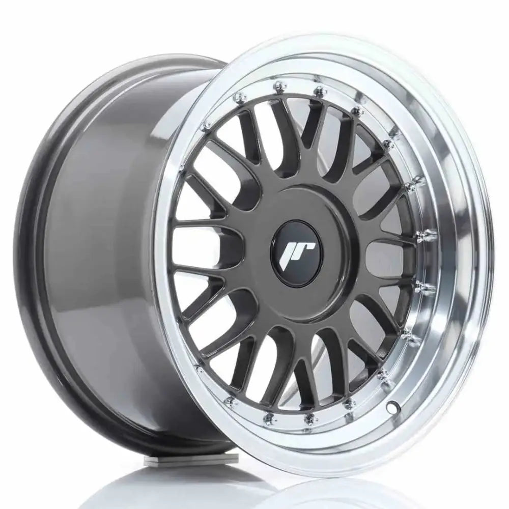 Felg Japan Racing Jr23 16x9 Et20-35 Blank Hyper Gray W/machined Lip - 1