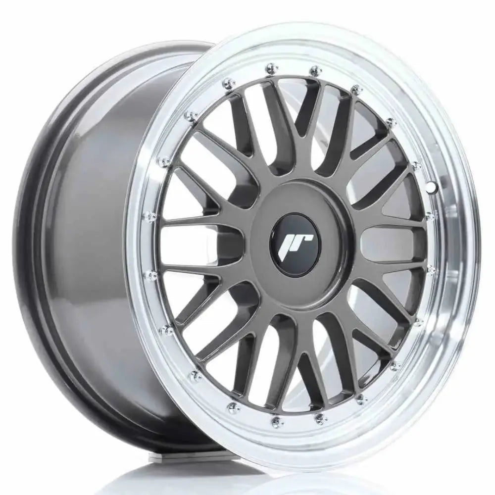 Felg Japan Racing Jr23 17x8 Et20-45 Blank Hyper Gray W/machined Lip - 1