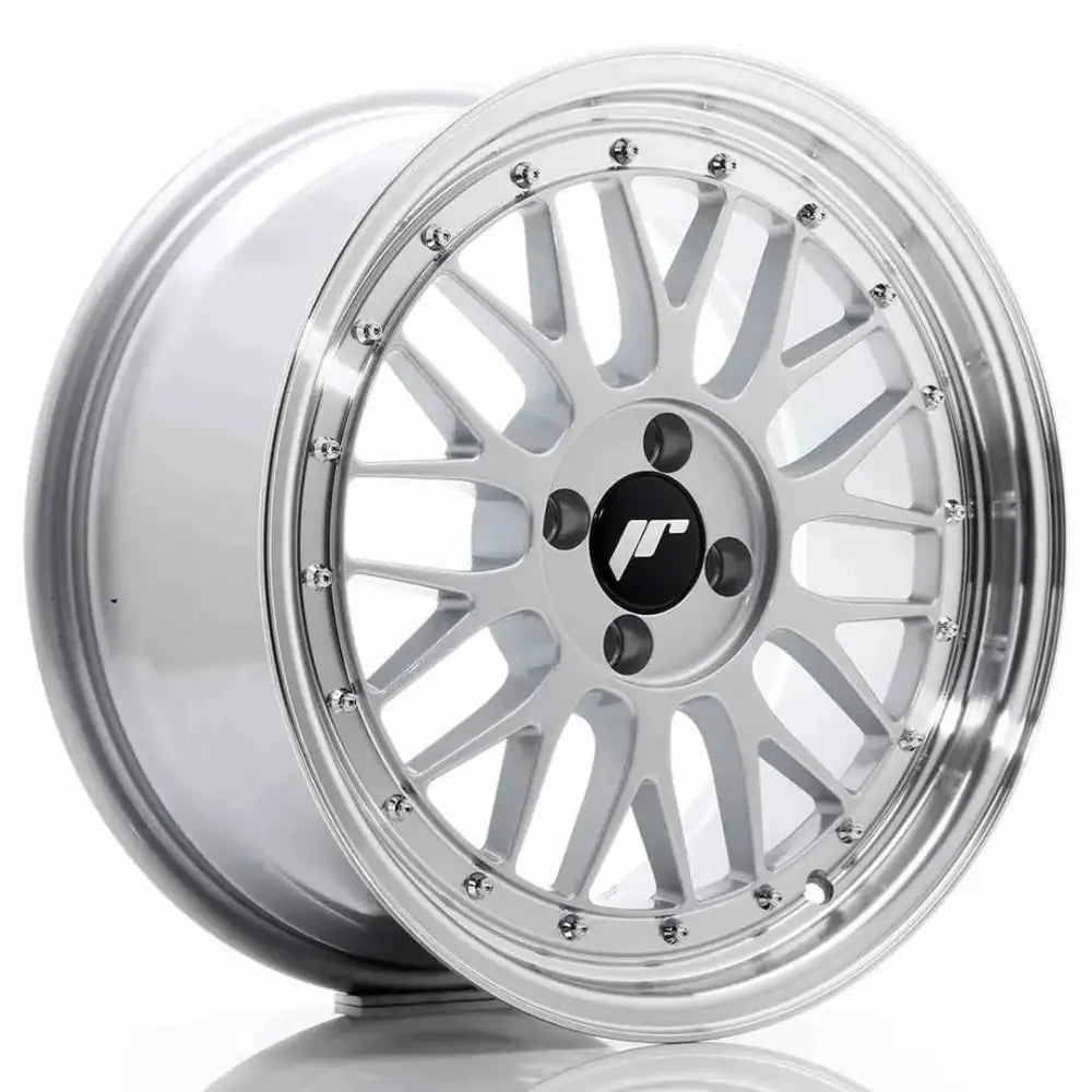 Felg Japan Racing Jr23 17x8 Et35 4x100 Hyper Silver W/machined Lip - 1